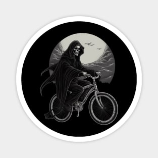 Grim Reaper Biker Gothic design Magnet